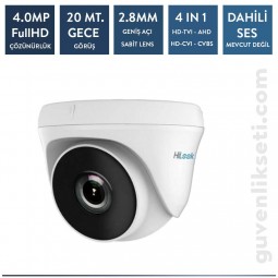 Hilook THC-T140-P 4mp Ahd Dome Kamera